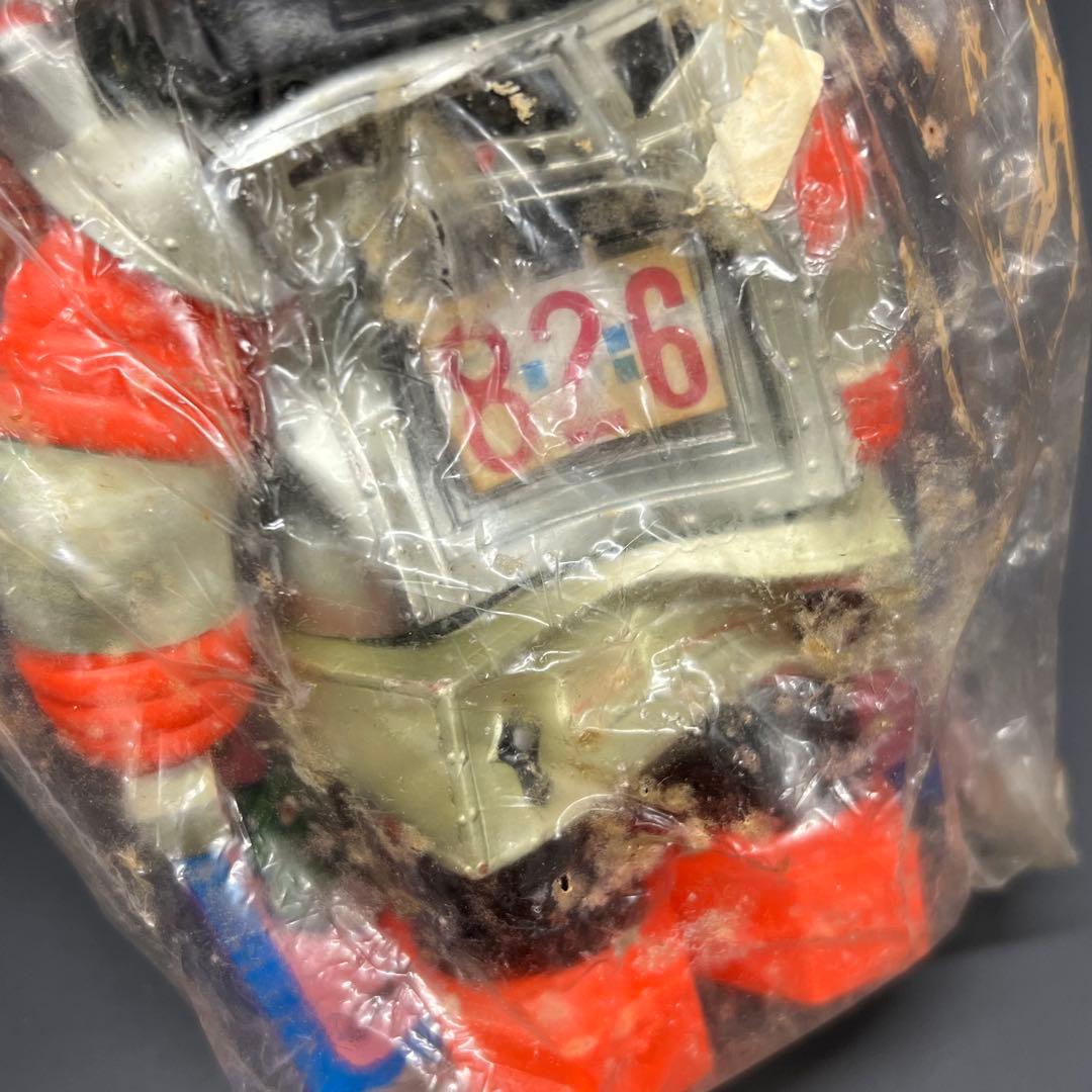 マ*ル様 C3【ダメージ品】①ブルマァク　カリキュラマシーン　ソフビ　かの字