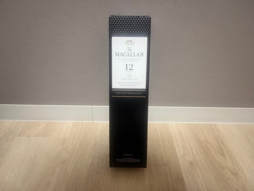 【新品未開封箱付き】ザ・マッカラン12年 シェリオーク