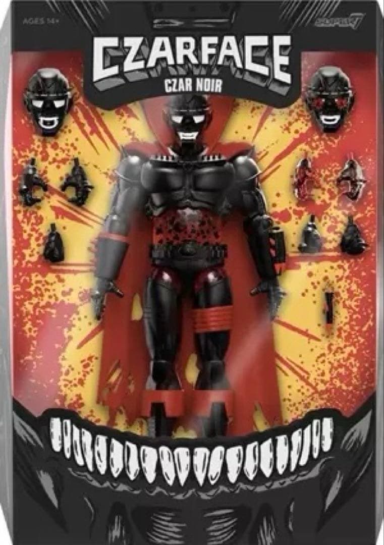 CZARFACEの反逆ロボットCzar Noir(ツァーリ・ノワール)フィギュア