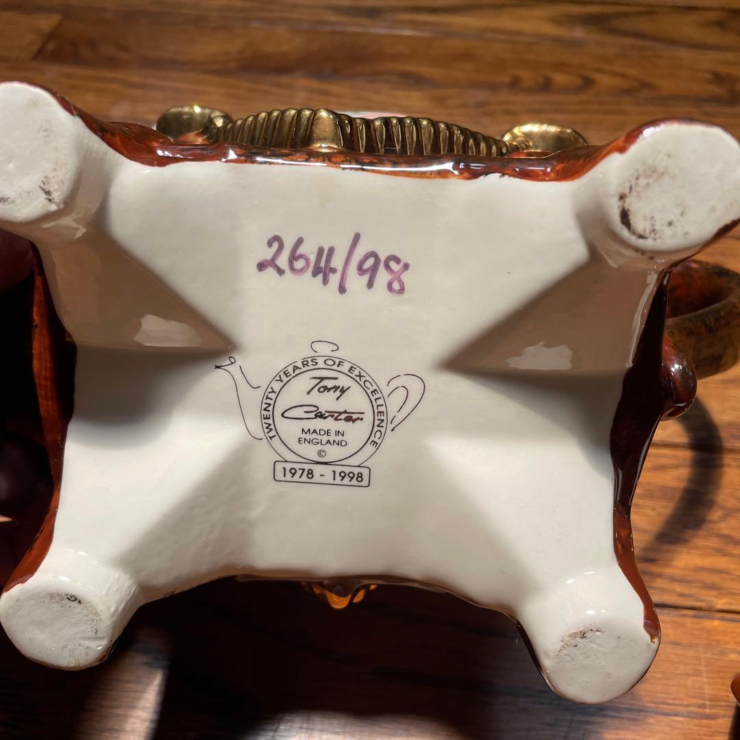 イギリス製　Tony Carter ティーポット　トニーカーター　限定品