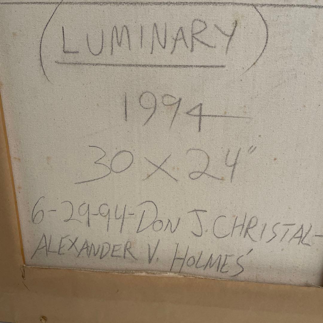 超激レア　一点物1994年作　マークコスタビ　平和の配当 真作一点物