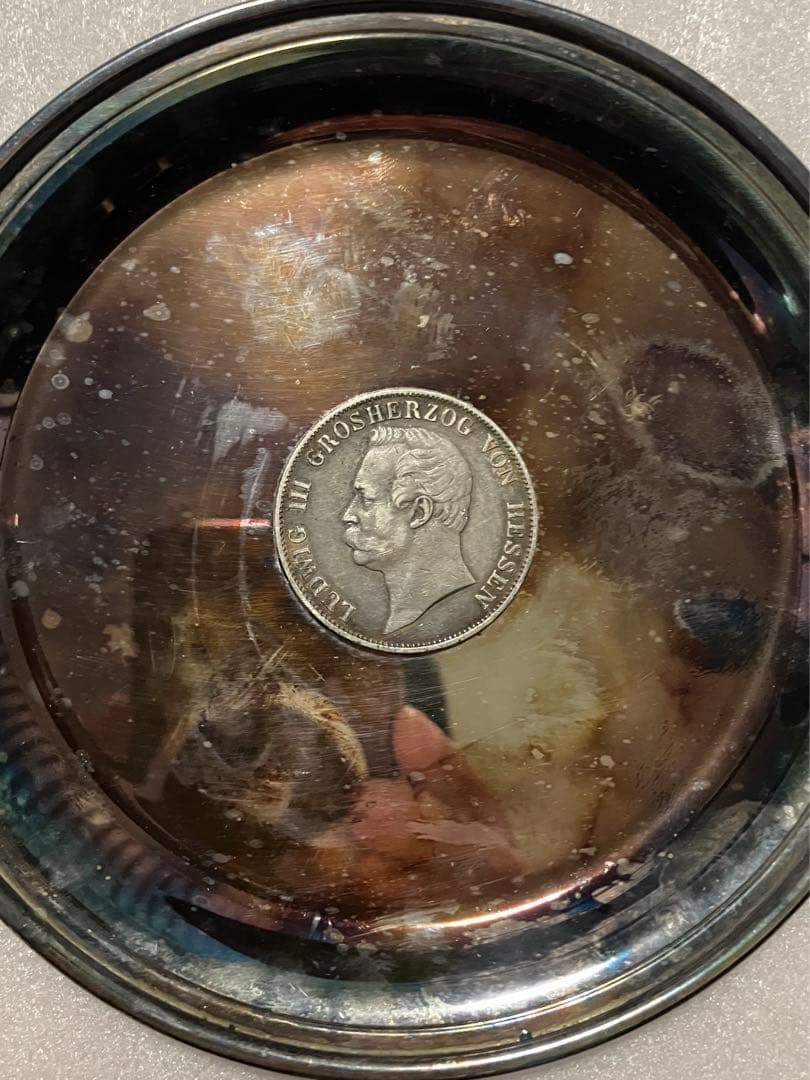 メダル 1858年 ドイツ ルートヴィヒ3世 (ヘッセン大公) アンティーク