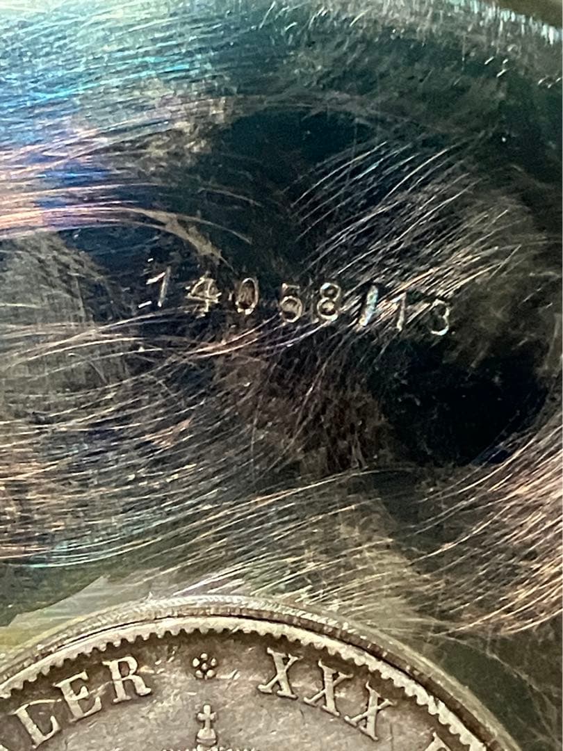 メダル 1858年 ドイツ ルートヴィヒ3世 (ヘッセン大公) アンティーク