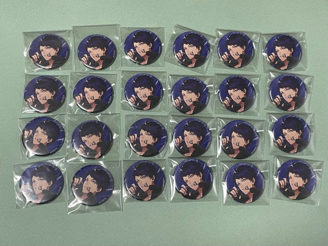 ブラスタ　夜光　缶バッジ　4周年　ブラックスター