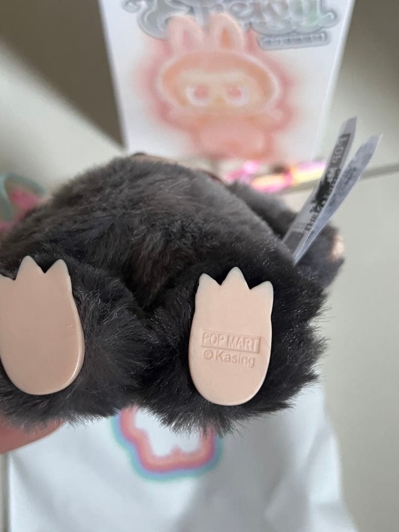 正規品 LABUBU ラブブ　エナジー　アイディ　シークレット　黒