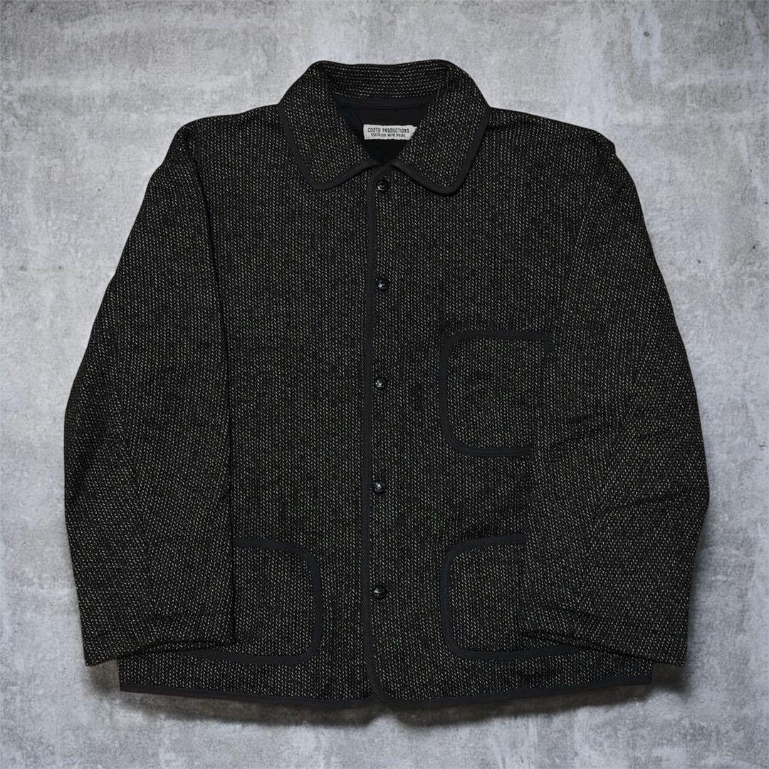 【希少】 定価5万超　クーティ　ラッセルセリージャケット ビーチクロス　ごま塩