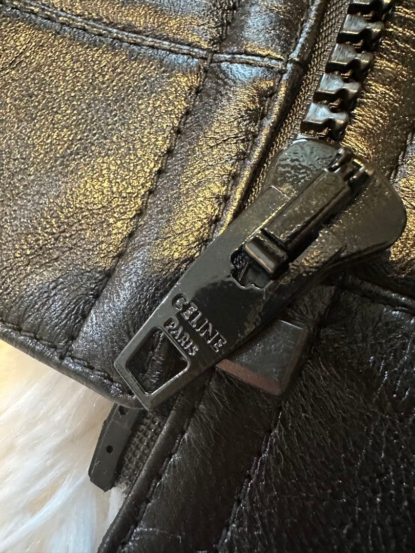 【LIFE】セリーヌ レザージャケット エディスリマン着 20ss