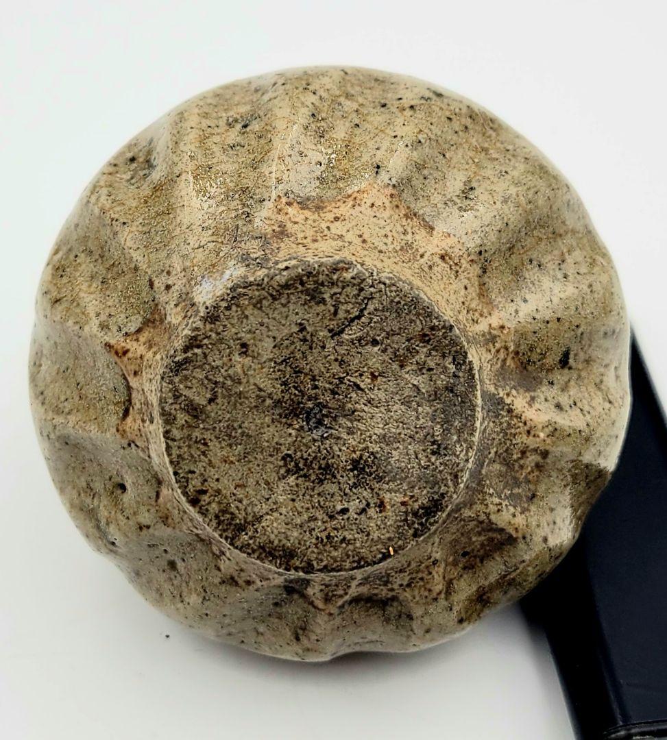 時代物　大堀相馬焼　油壺　江戸時代　無傷