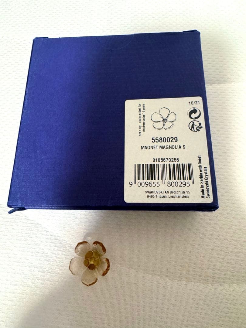 スワロフスキー　桜　マグノリア　マグネット