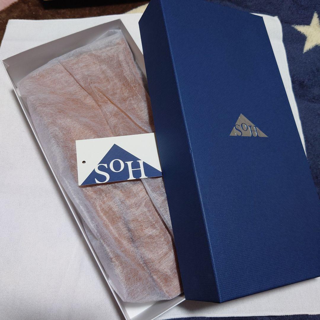 SOH 鹿革 手袋 ブラウン