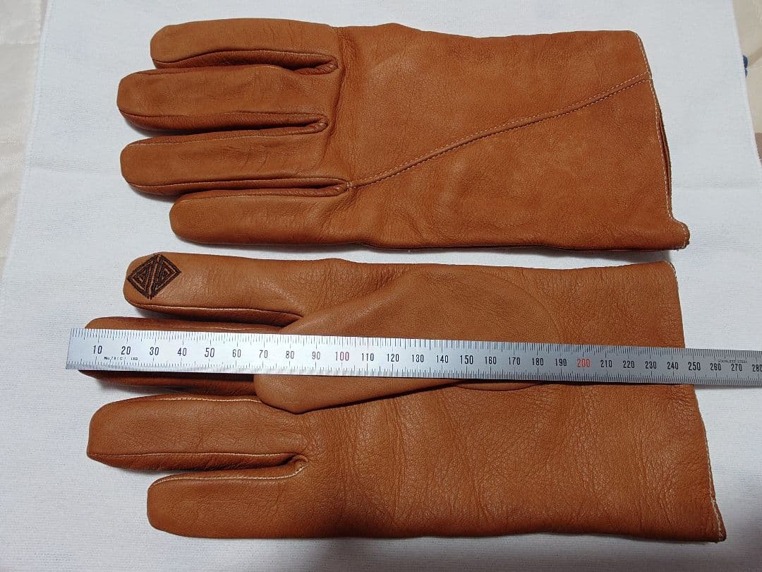 SOH 鹿革 手袋 ブラウン