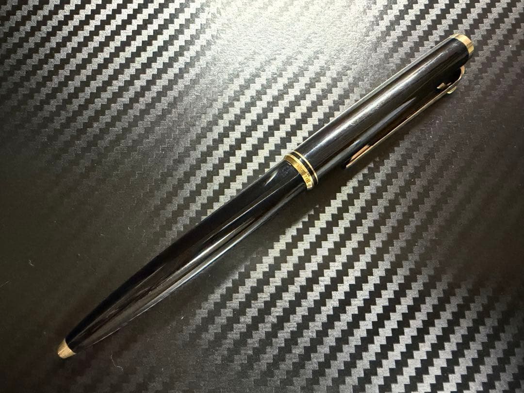 未使用に近い モンブラン No.281 ボールペン ブラック アダプター付き