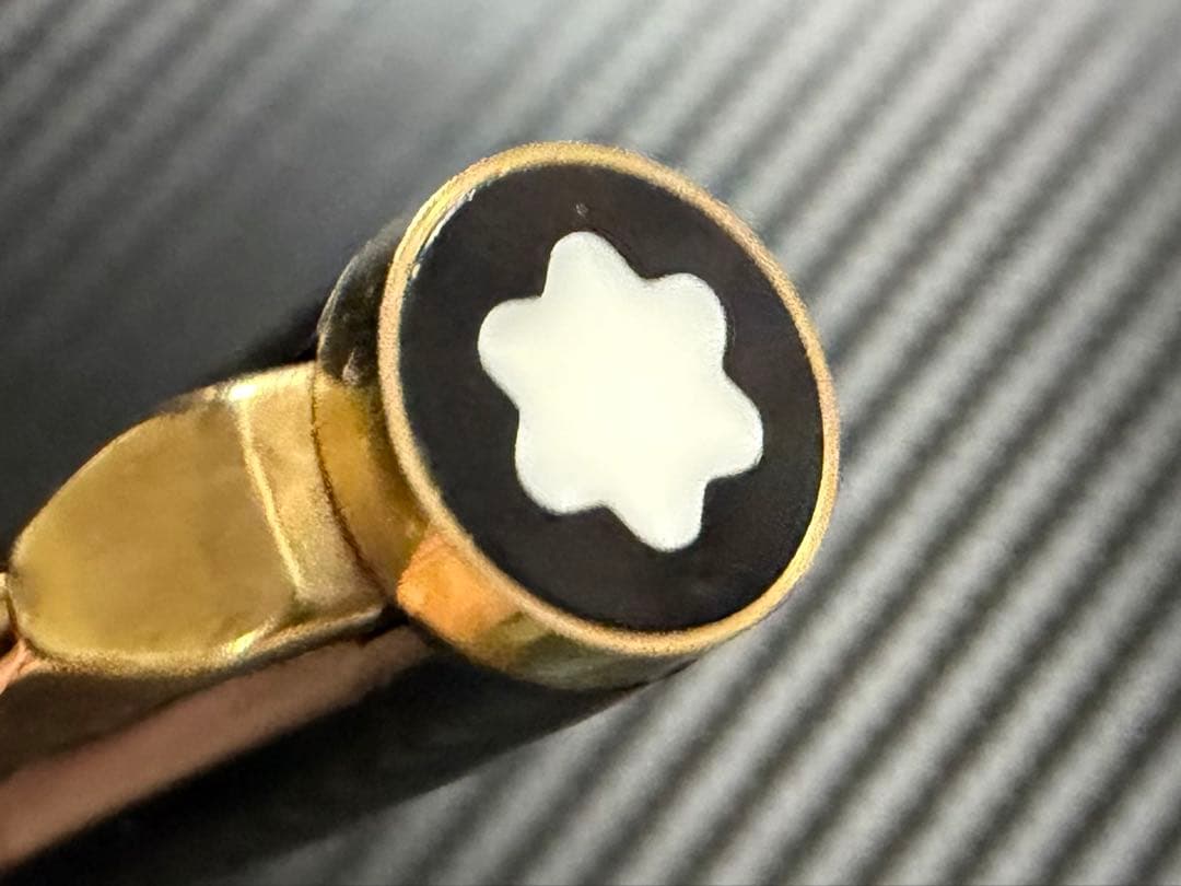 未使用に近い モンブラン No.281 ボールペン ブラック アダプター付き