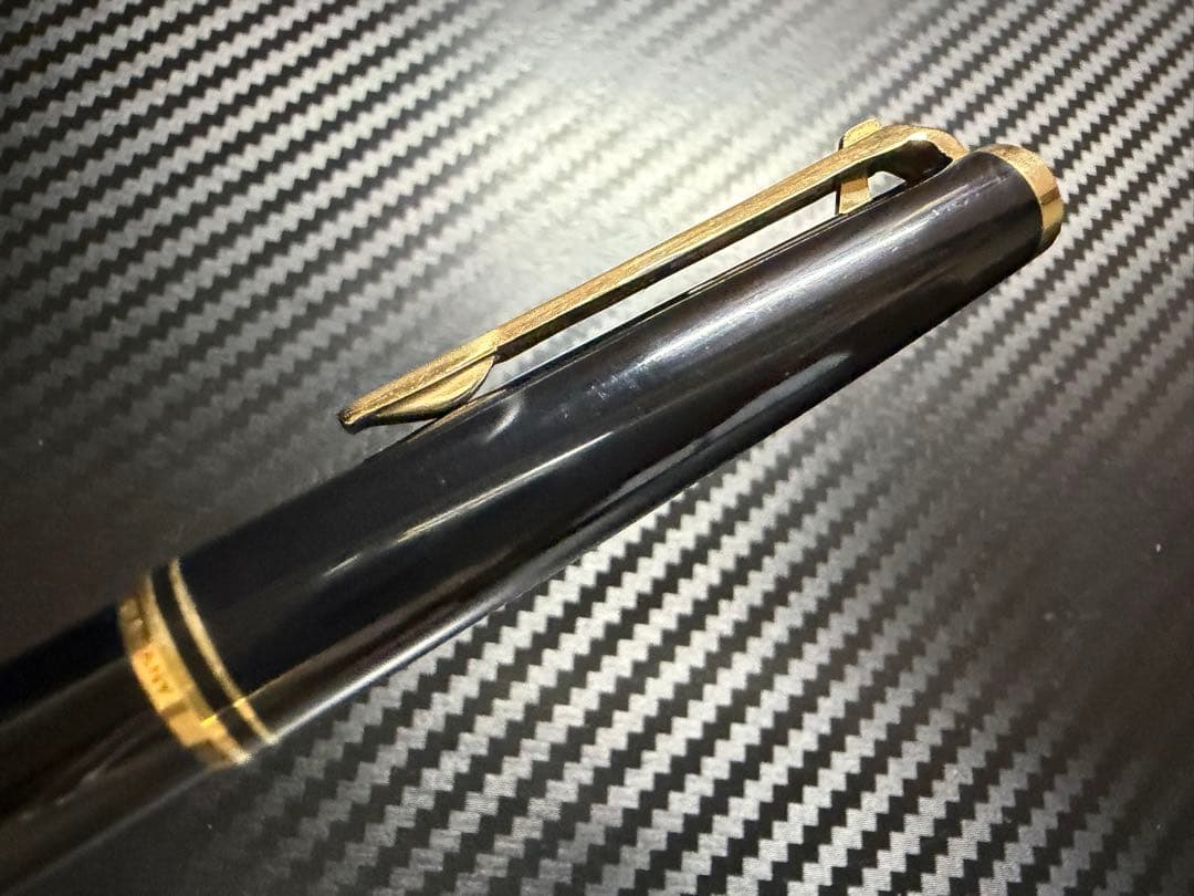 未使用に近い モンブラン No.281 ボールペン ブラック アダプター付き