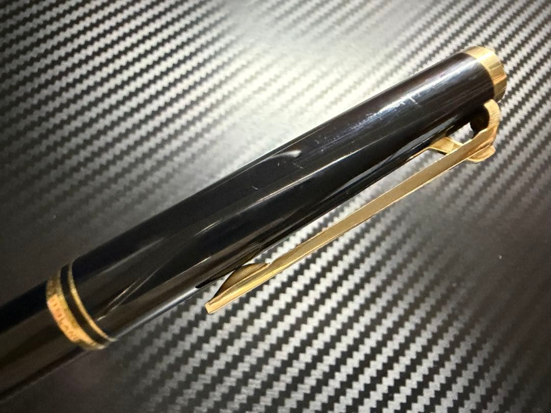 未使用に近い モンブラン No.281 ボールペン ブラック アダプター付き