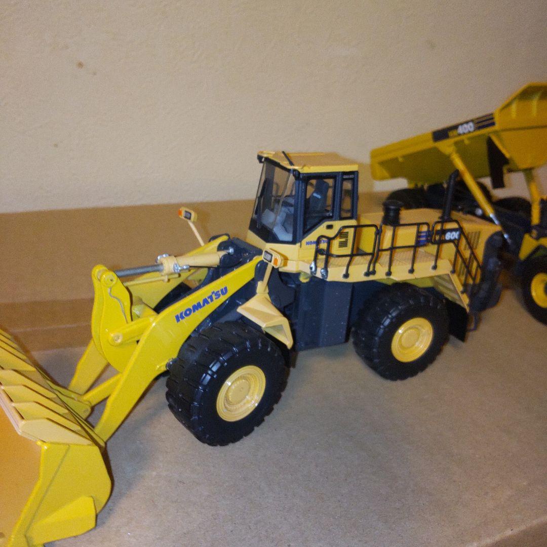 コマツ建機　WA600 HM400  2商品セット  1/50