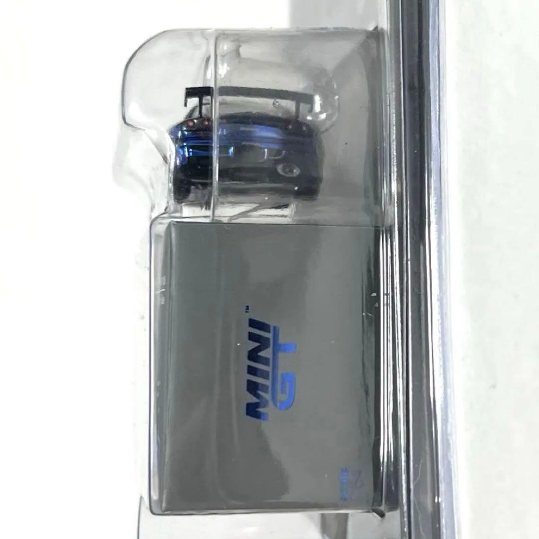 MDX 2025限定 MINI GT RE雨宮 マツダ RX-7 クロームブルー