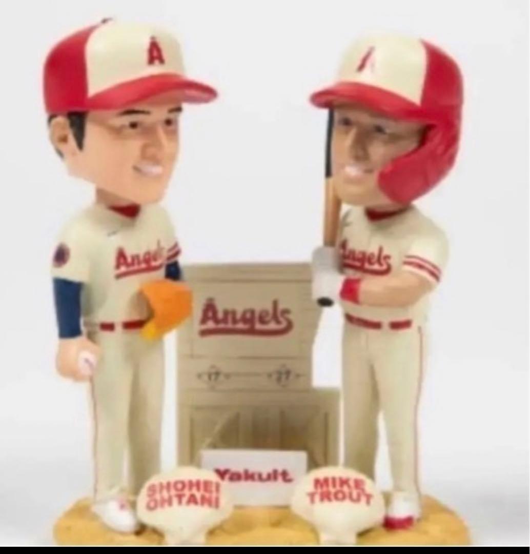 新品　大谷翔平　トラウト　ボブルヘッド