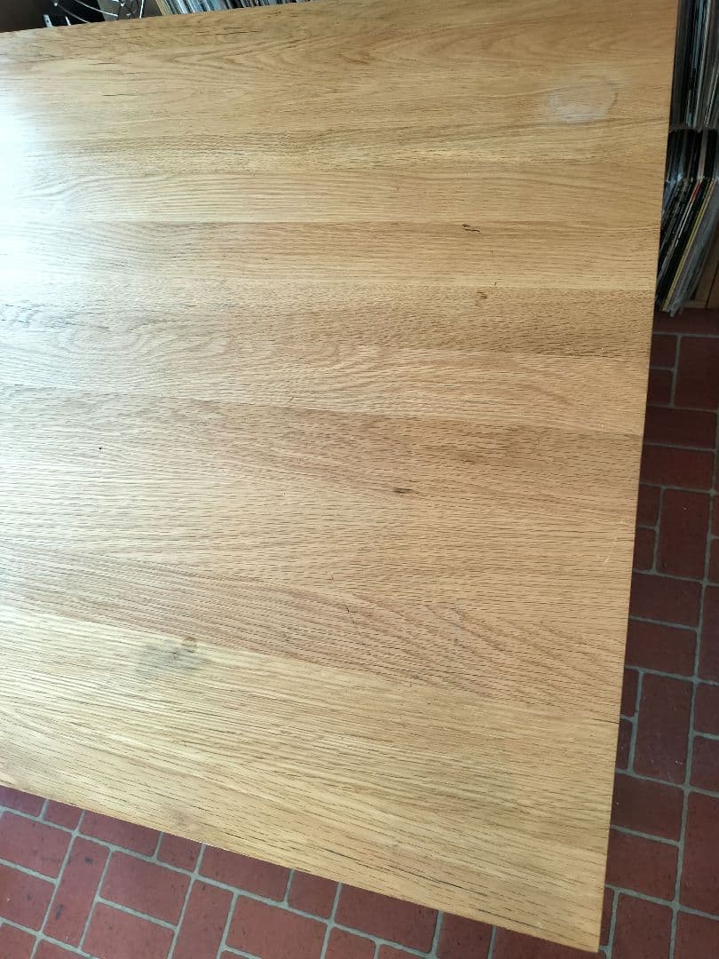 無印良品 MUJI 無垢材テーブル オーク材　幅80cm