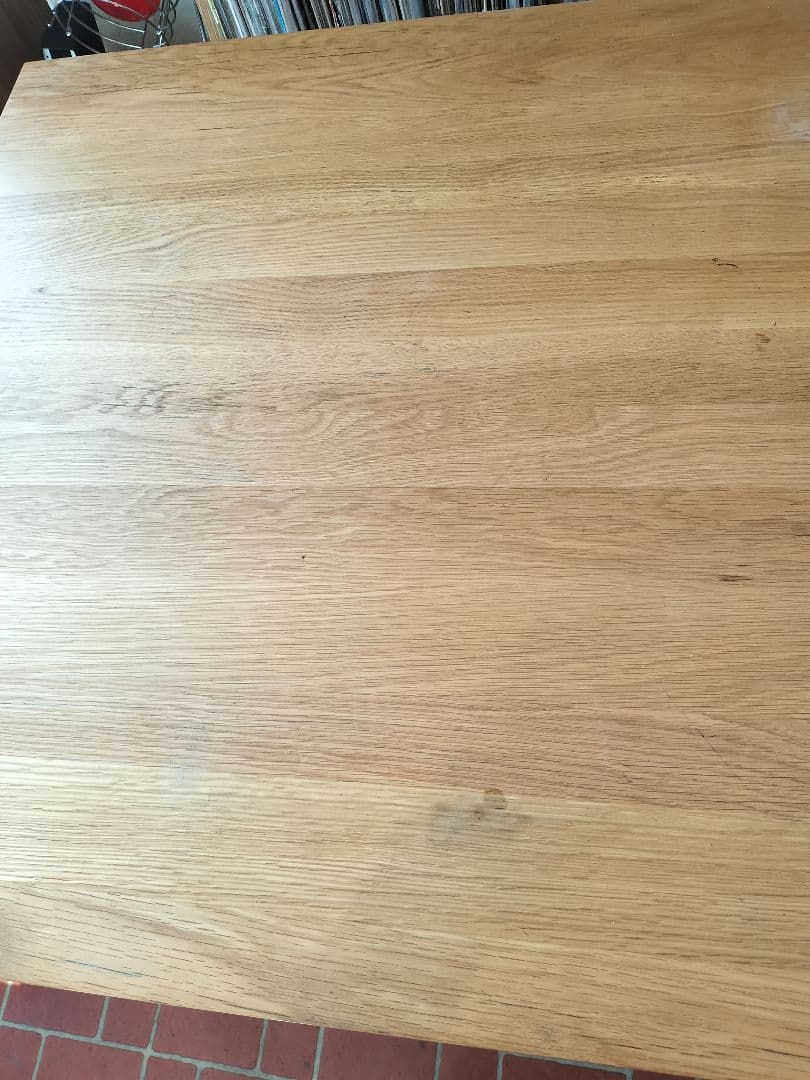 無印良品 MUJI 無垢材テーブル オーク材　幅80cm