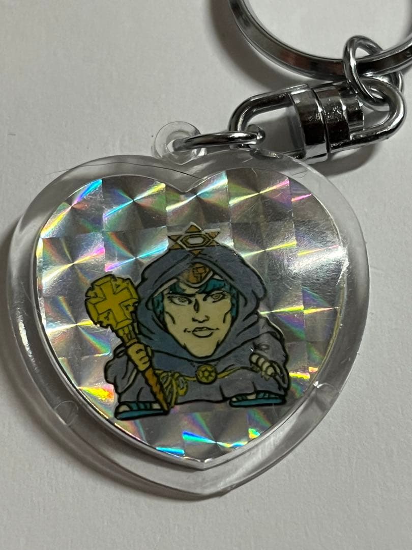 ビックリマン　キーホルダー　ハート　スーパーデビル　　シャーマンカーン