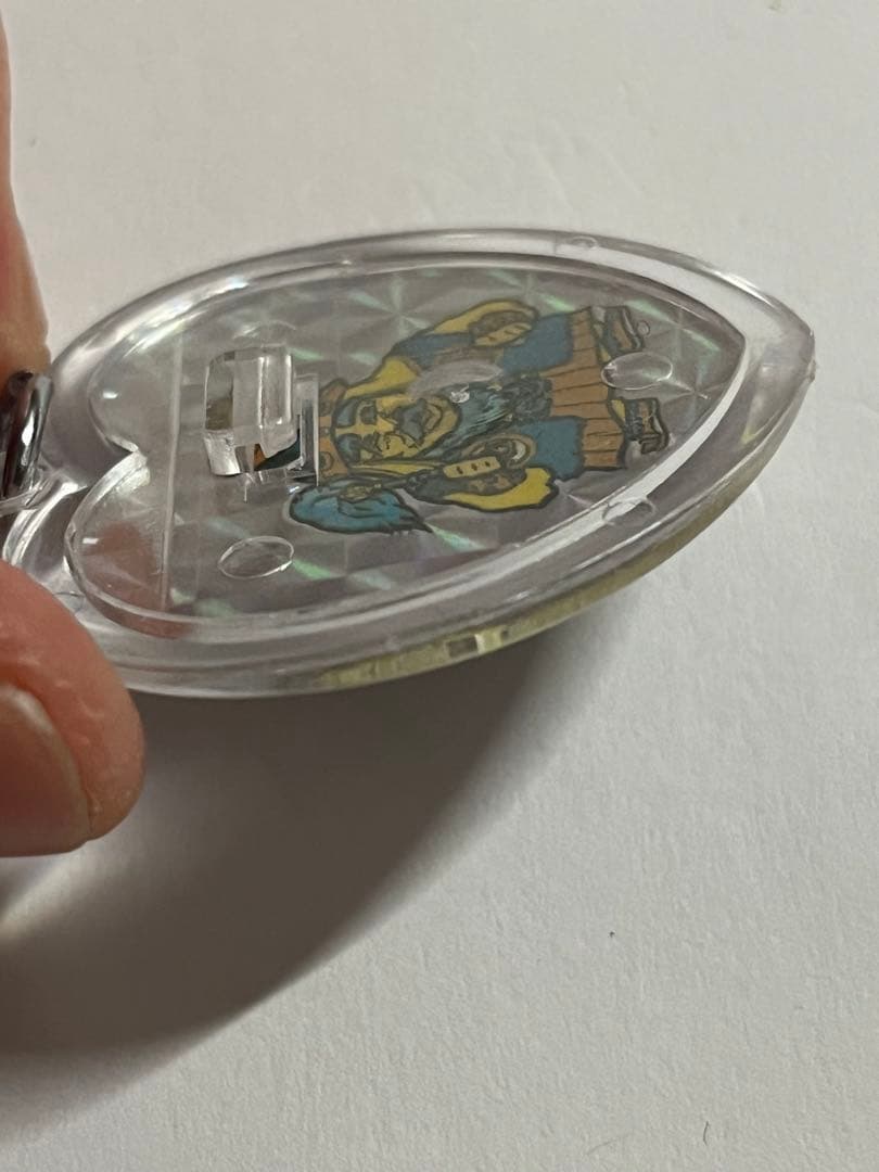 ビックリマン　キーホルダー　ハート　スーパーデビル　　シャーマンカーン