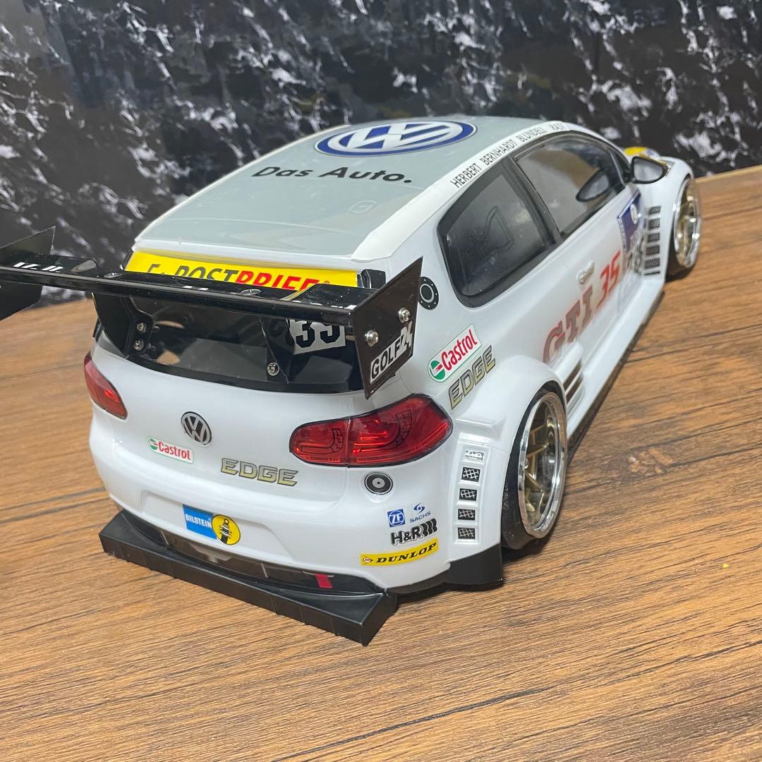 vw フォルクスワーゲン ゴルフ24 1/10ラジコンボディツーリング　タミヤ