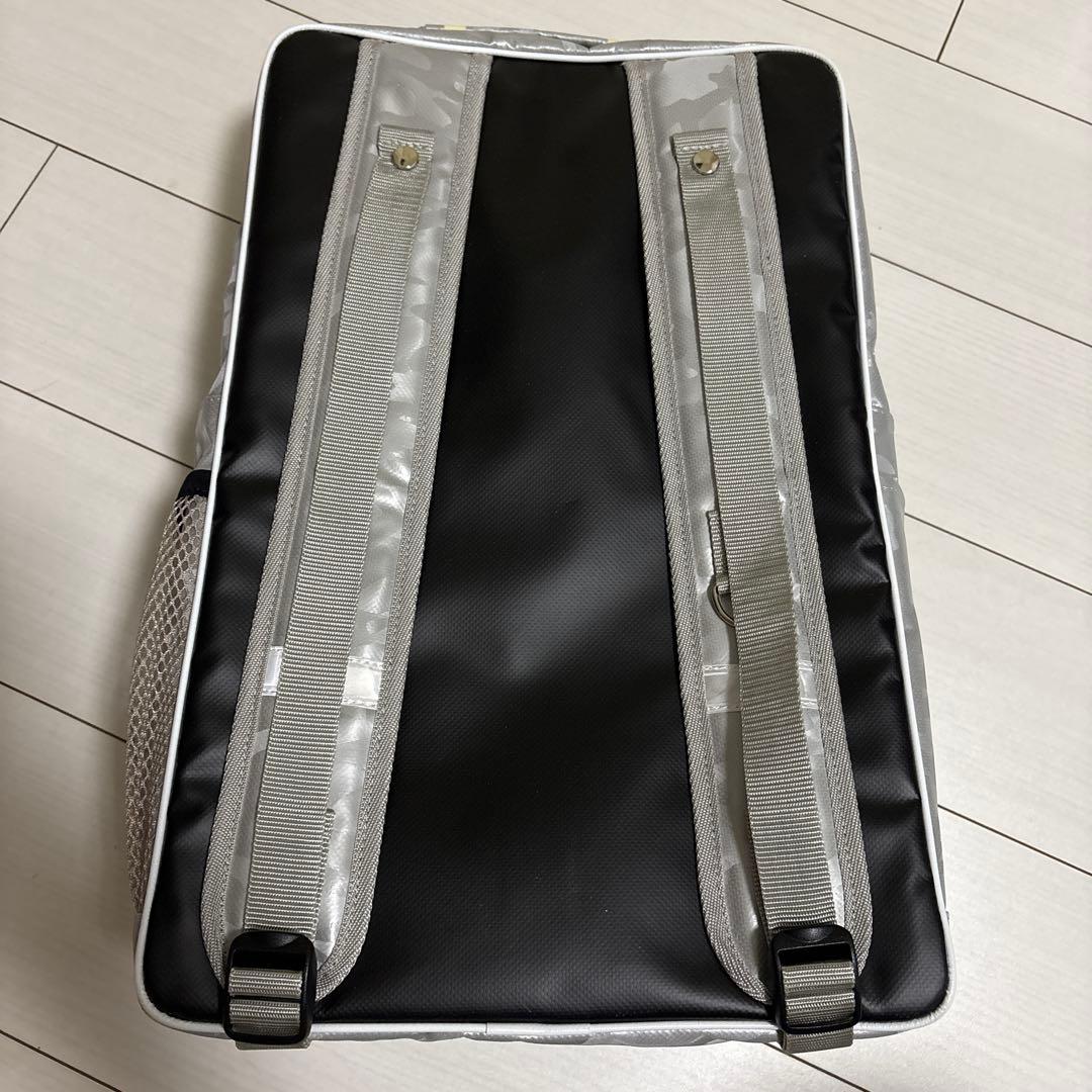 非常持出袋 plus+ 防災リュックのみ 大容量17L 迷彩シルバー 防炎 防水