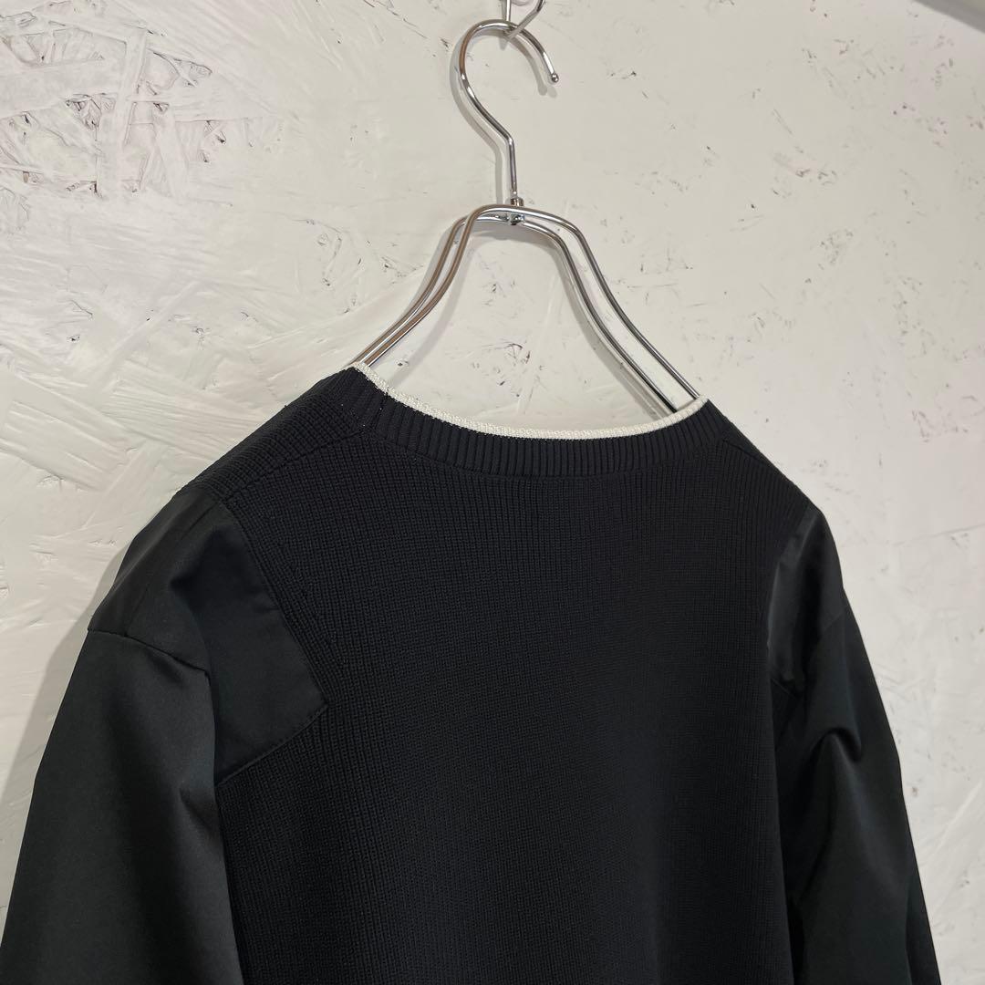 ゴルフウェア【LANVIN sport】袖切替リブワンピース　長袖ワンピース42