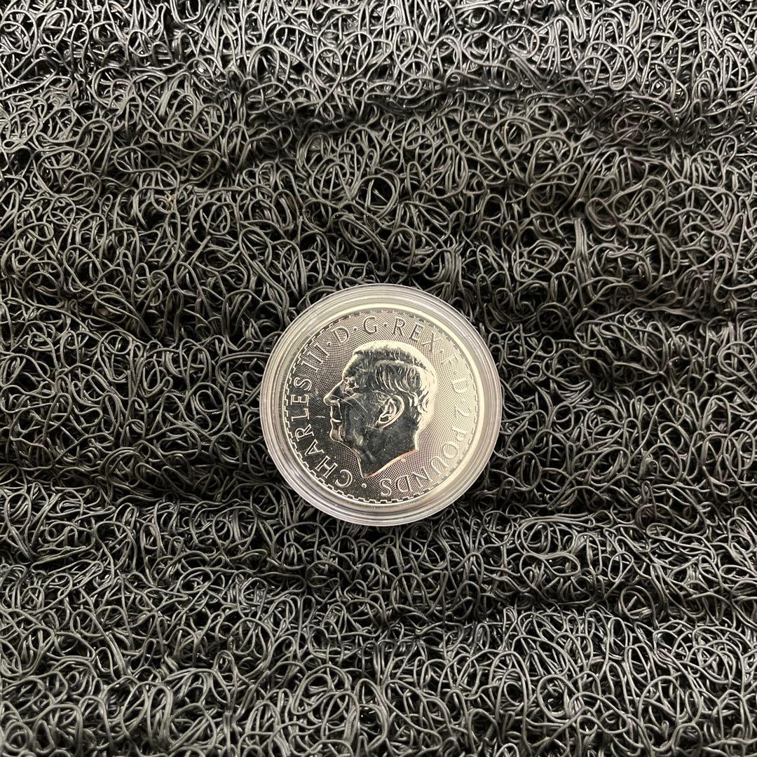 【チャールズ3世肖像】 2023イギリス ブリタニア1オンス銀貨