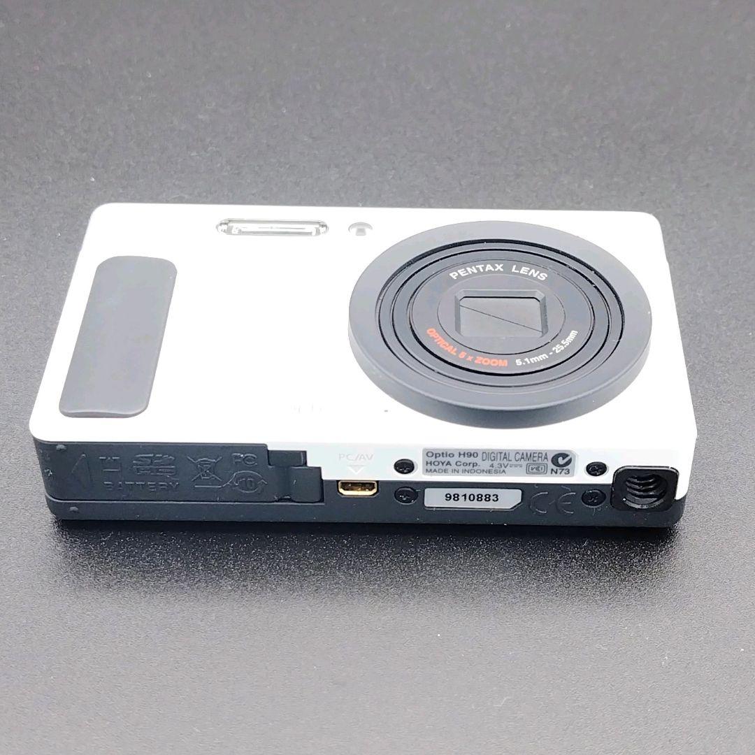 PENTAX Optio H90 ホワイト　ジャンク　バッテリー欠品