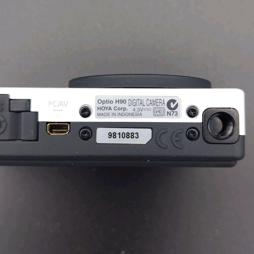 PENTAX Optio H90 ホワイト　ジャンク　バッテリー欠品