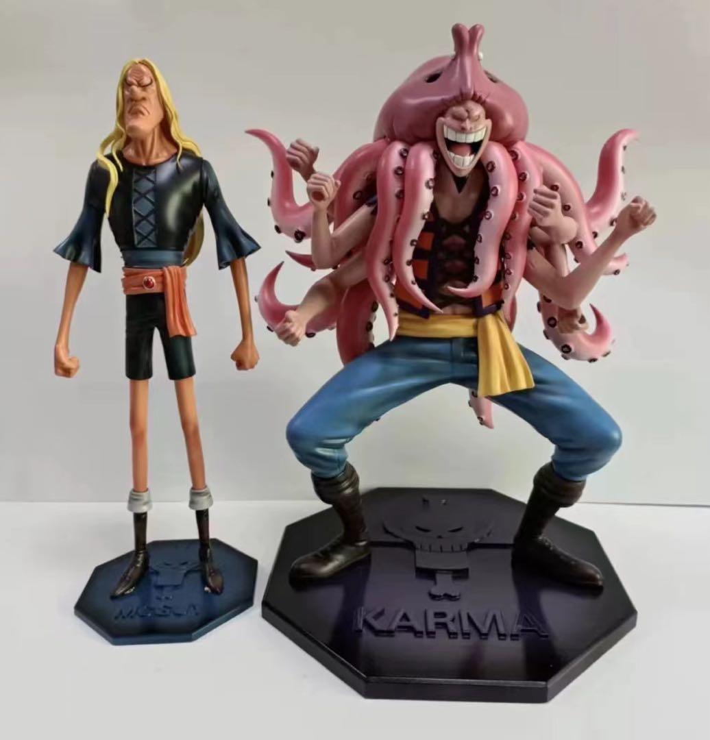 ワンピース カルマ マクガイ 2体  ガレージキット ガレキ スタチュー①