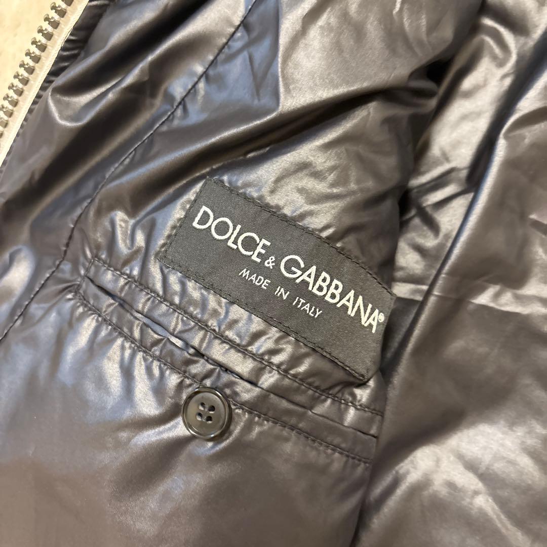 dolche&gabbana キルティング ライダースジャケット archive