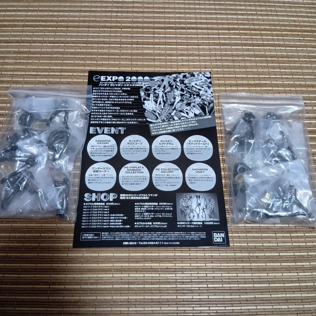 【未開封】ガシャポンエキスポ2000 限定HG仮面ライダー 全12種+フライヤー