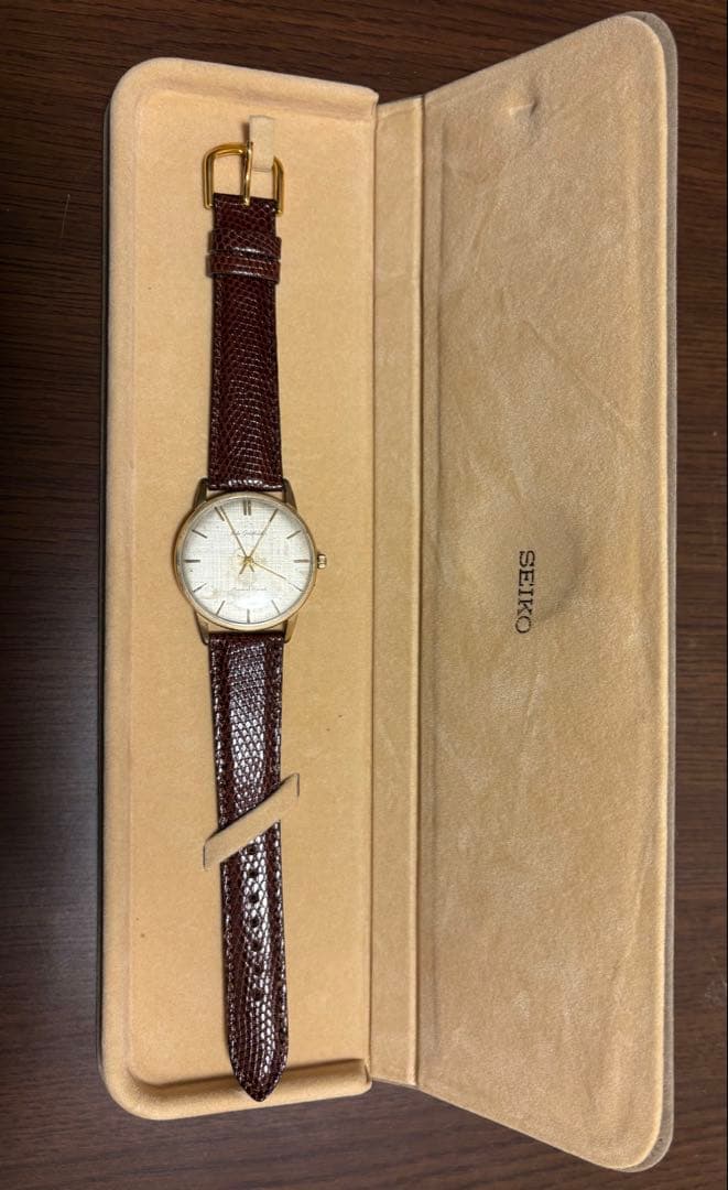 【ジャンク品】超希少SEIKO セイコーゴールドフェザー ヴィンテージ