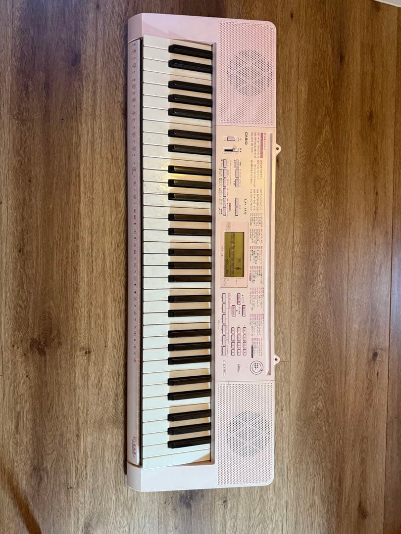 CASIO LK-115 ピンク 61鍵キーボード