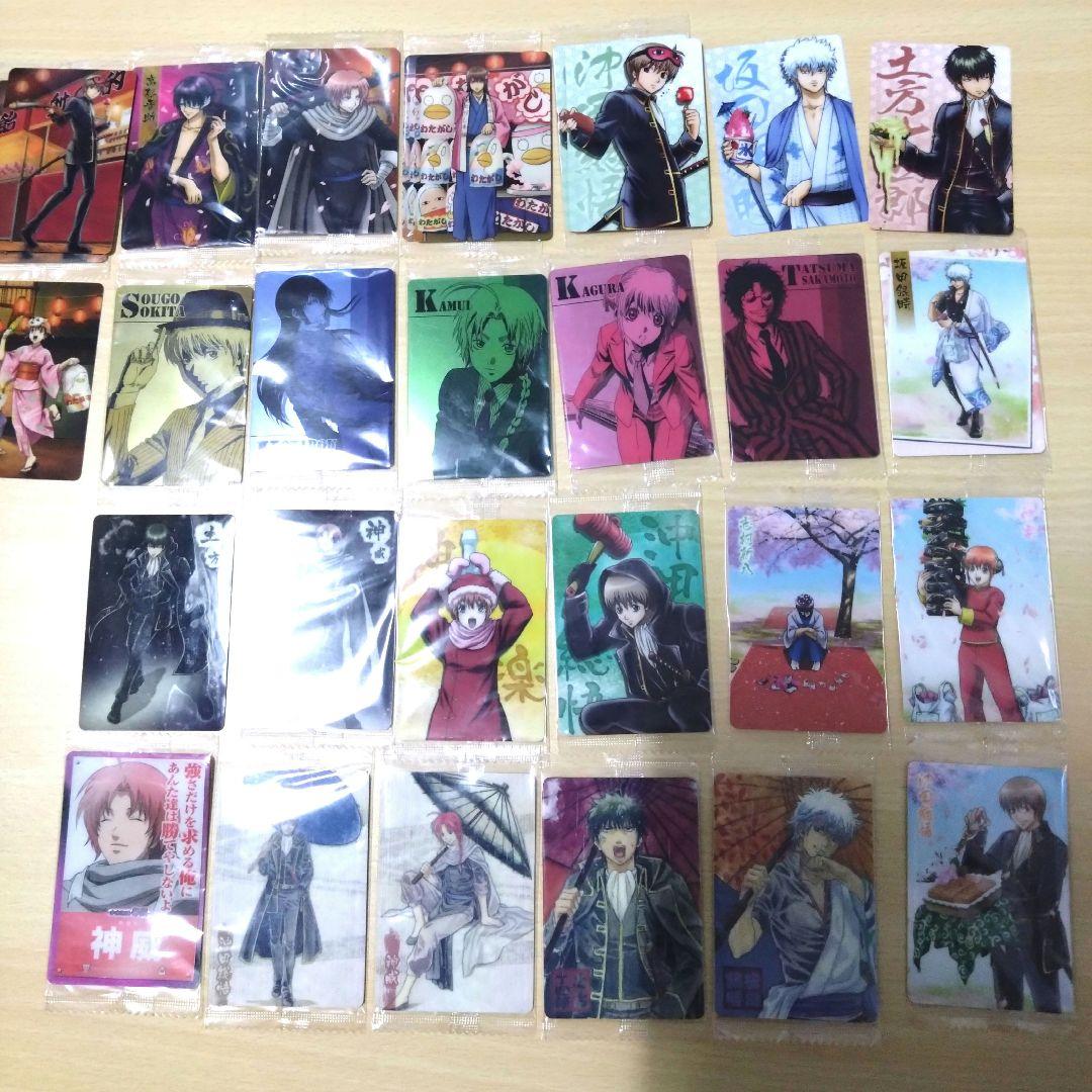 銀魂クリアカードプレミアムカードなど176枚セット(追加してます)