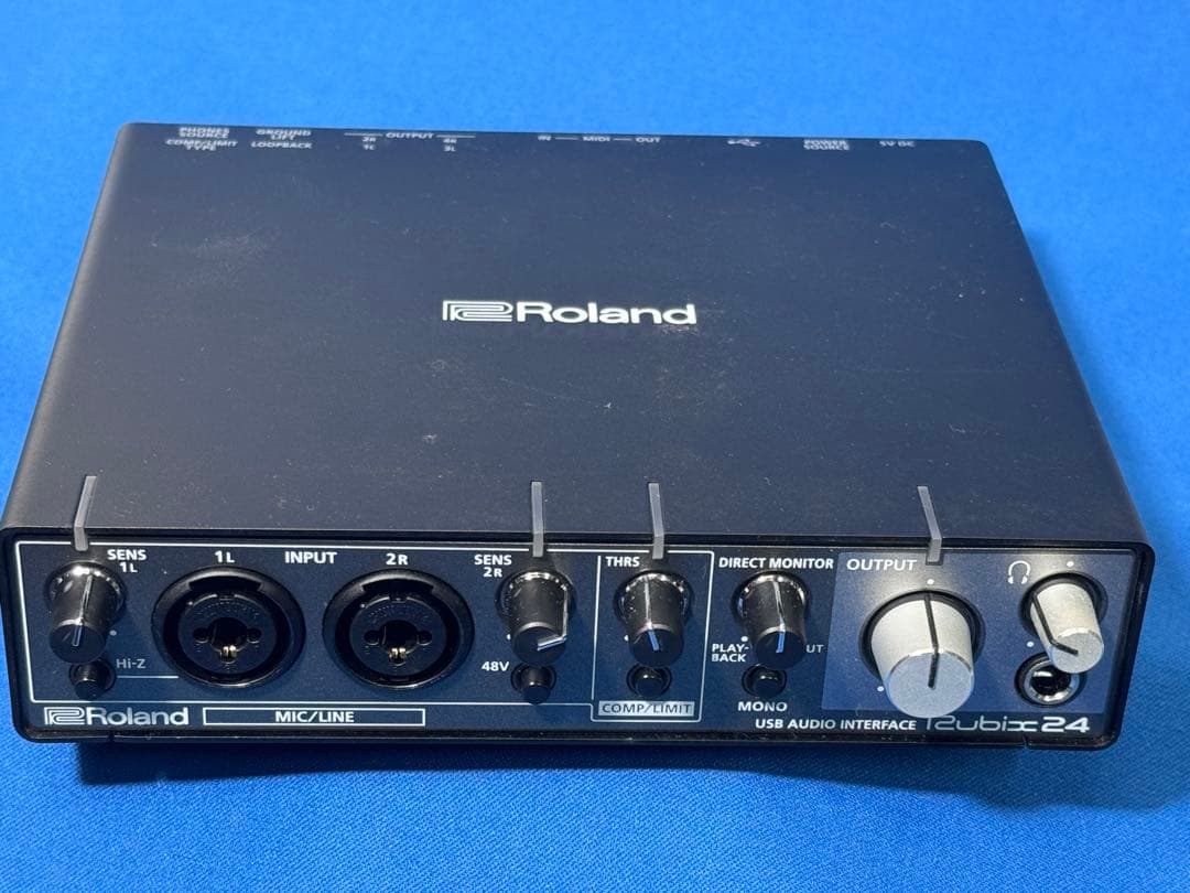 【新品】Roland Rubix 24 USBオーディオインターフェイス