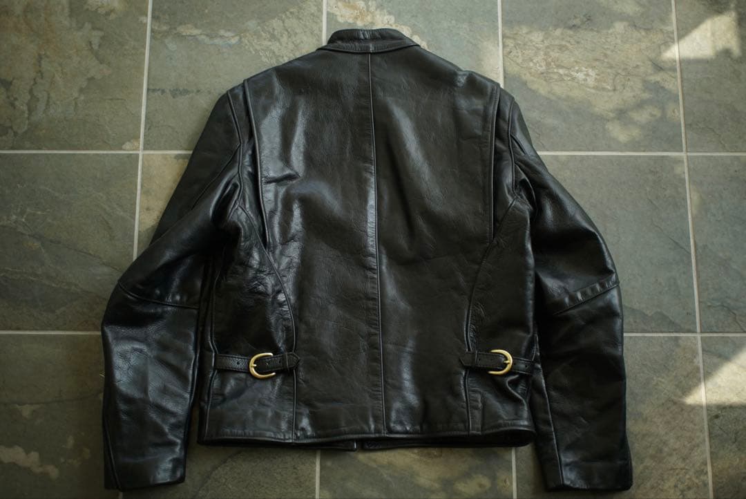 VANSON size:44 バンソン シングルライダース レザージャケット