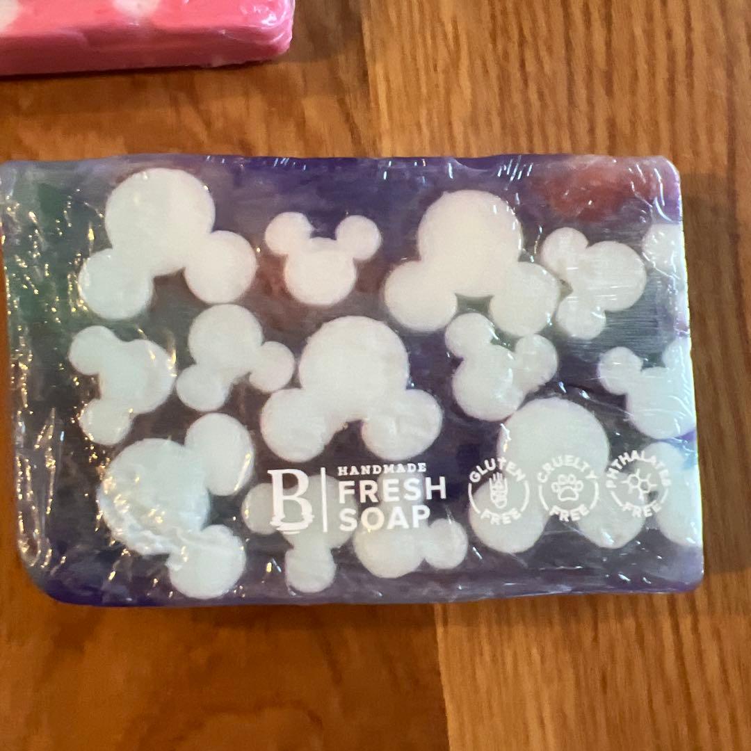 フロリダディズニー　BASIN 石鹸　ミッキー＆ミニー　2個セット