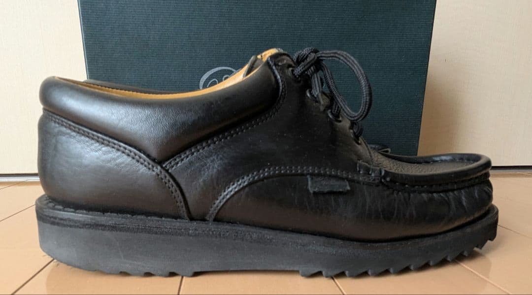 セール！美品✨️Parabootパラブーツ スペイン製 シボ革 ミカエル 箱あり