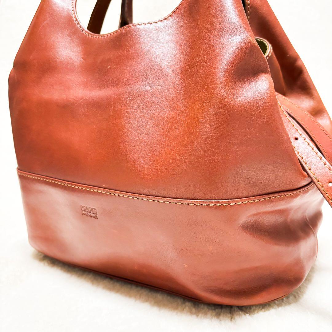 CAMPER カンペール 2way オールレザー ショルダーバック ハンドバッグ