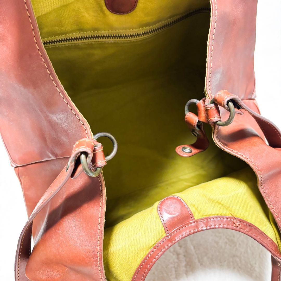 CAMPER カンペール 2way オールレザー ショルダーバック ハンドバッグ