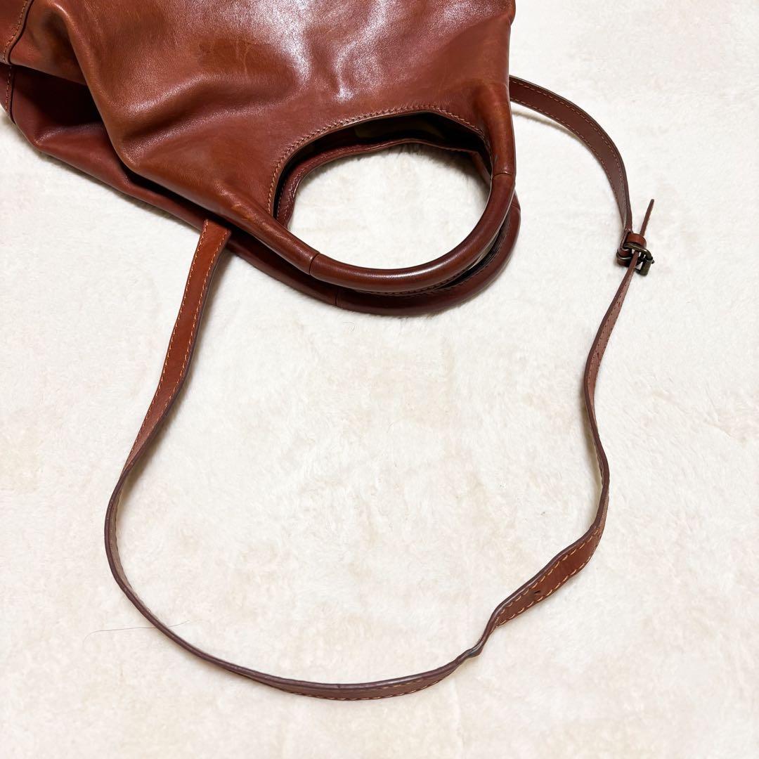 CAMPER カンペール 2way オールレザー ショルダーバック ハンドバッグ