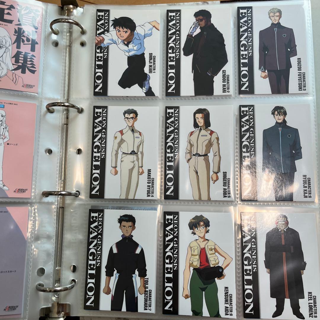 カードダスマスターズⅠ 新世紀エヴァンゲリオン 公式バインダー付