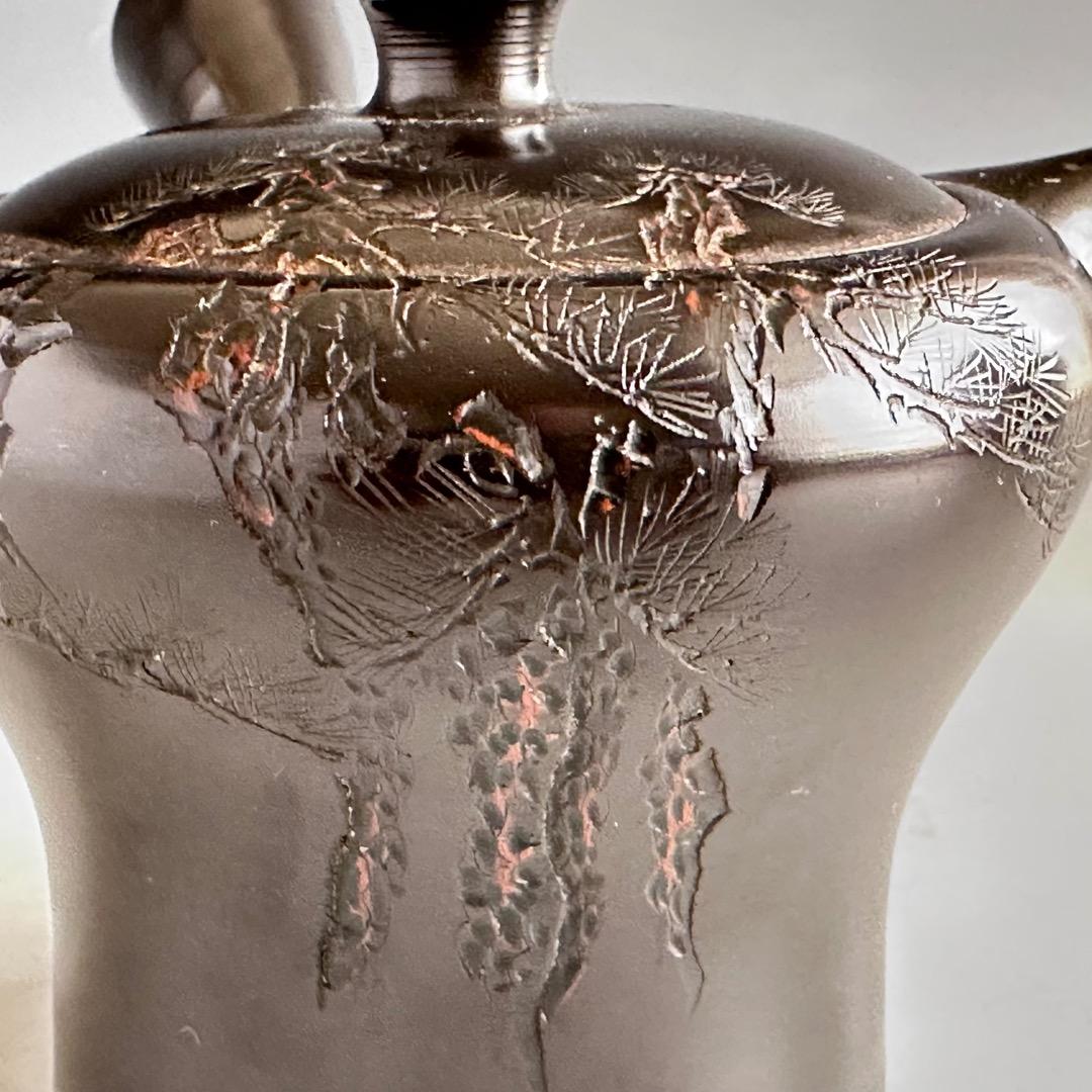 煎茶道具　常滑焼　急須　榊原賢治　共箱　茶注　陶芸　茶道具