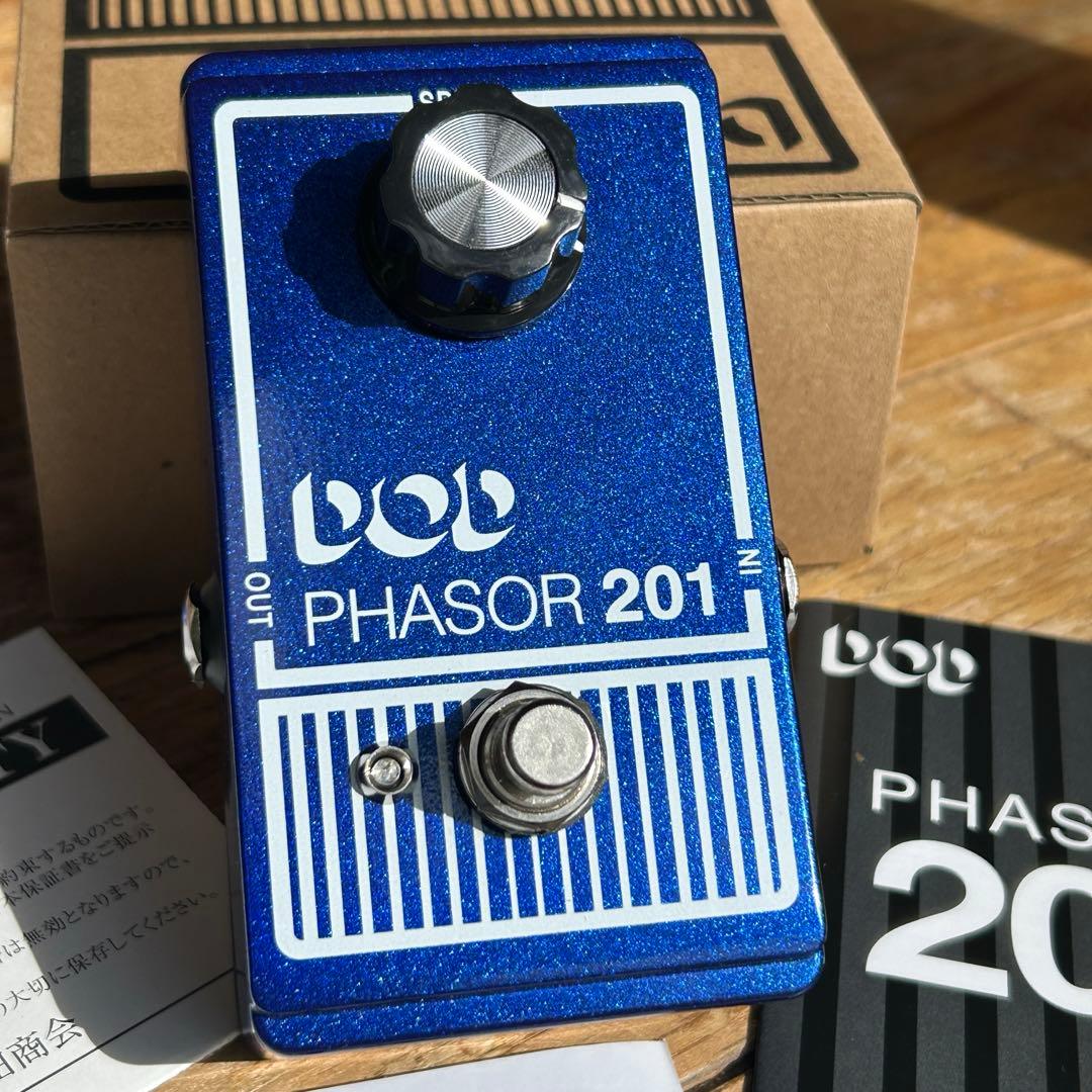 DOD PHASOR 201 エフェクター 青