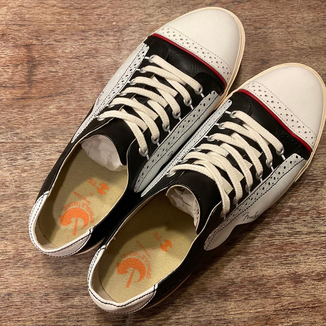 レア！フェンダー ×スピングルムーブ×タケオキクチ レザー スニーカー 26.5