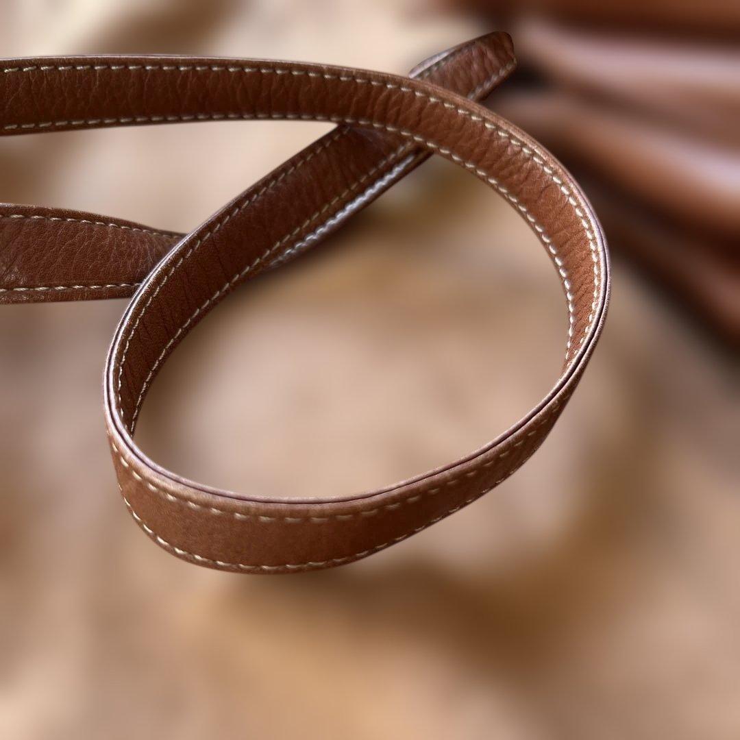 LOEWE アナグラム 2way ショルダーバック 肩掛け 巾着 レザー